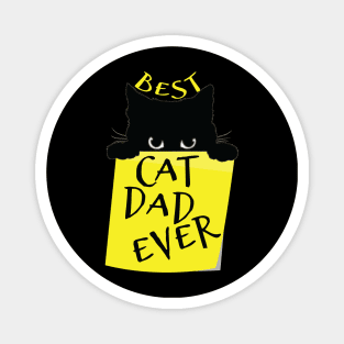 Cat Dads are the Best Magnet
